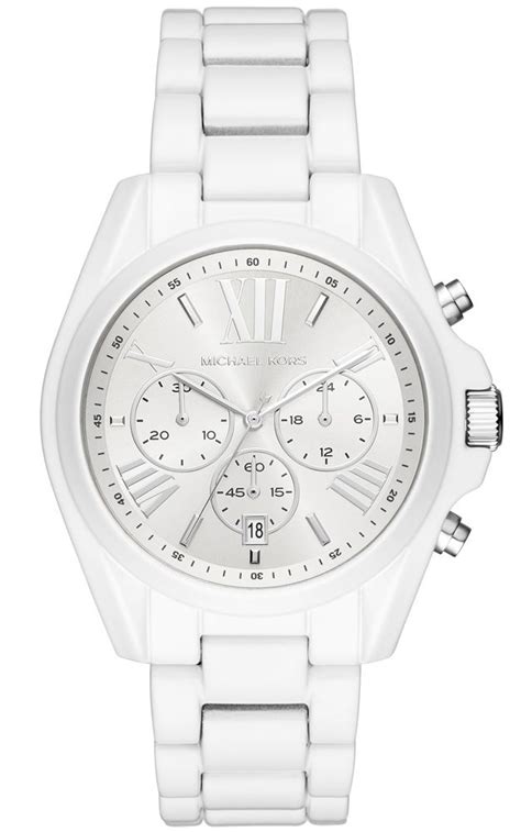 michael kors horloge bradshaw mk6585|Michael Kors MK6585 Bradshaw Women's Watch, White.